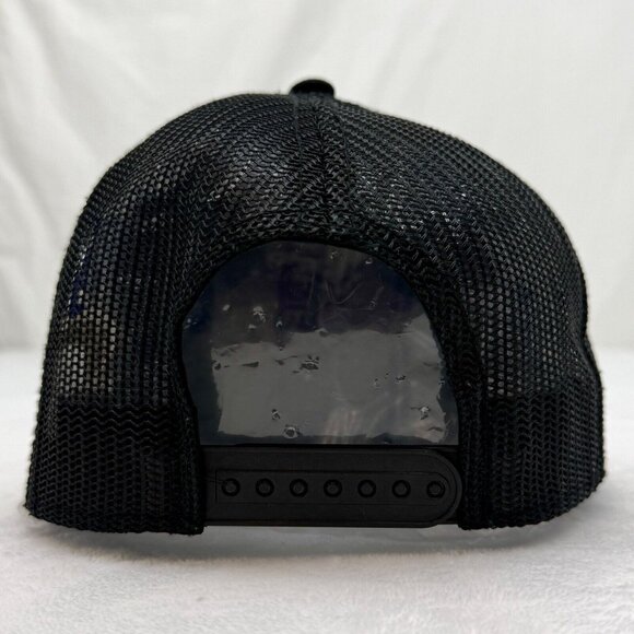 Art Class Butterfly Snapback Meshback Trucker Cap Hat Black - Picture 4 of 11